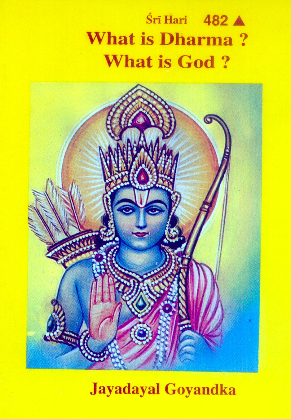 धर्म क्या है? भगवान क्या है? | गीता प्रेस, गोरखपुर | अंग्रेज़ी |आकार: छोटा (पॉकेट साइज़) |कोड: 482