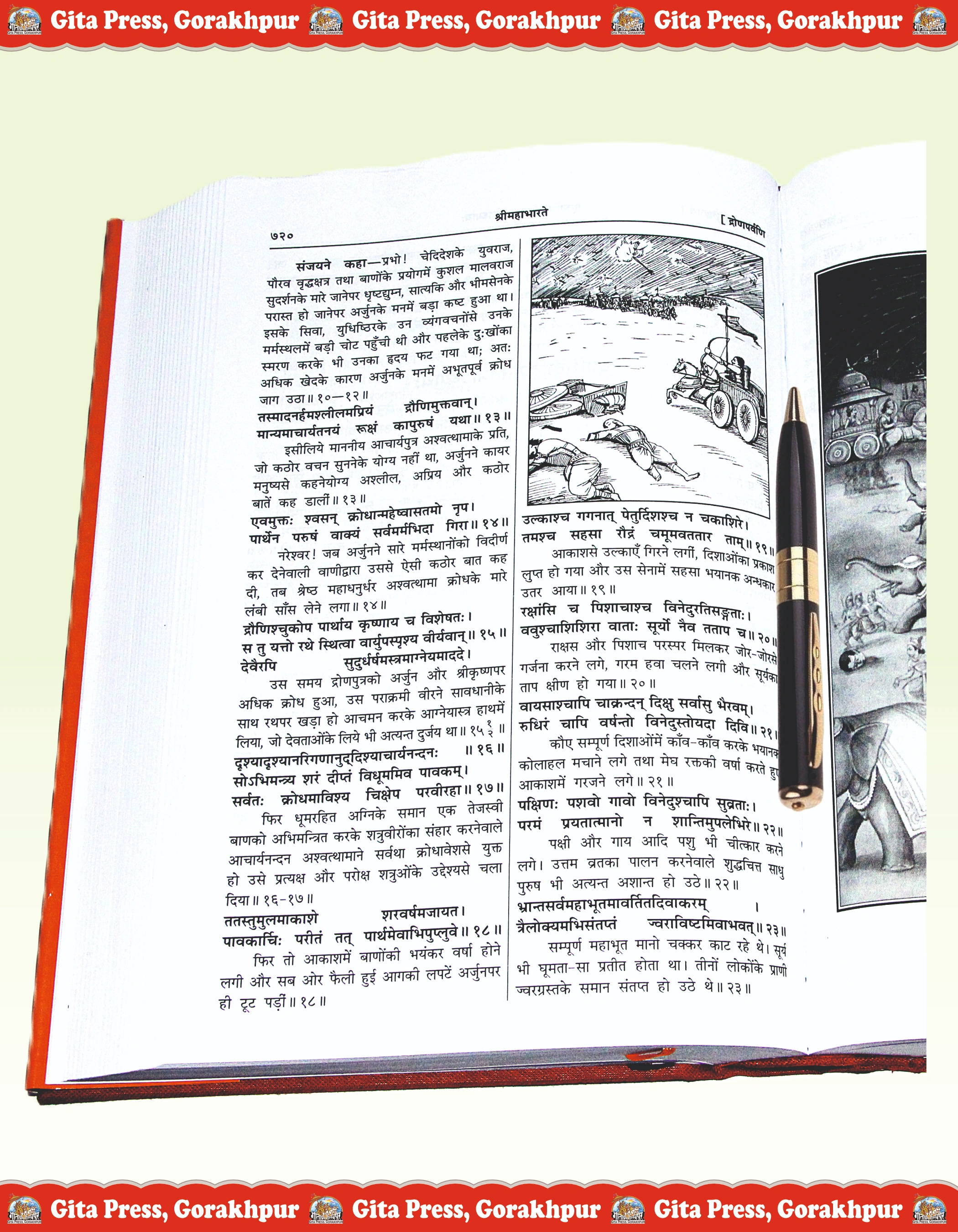 Mahabharat - Volume 4 Hindi Content Page