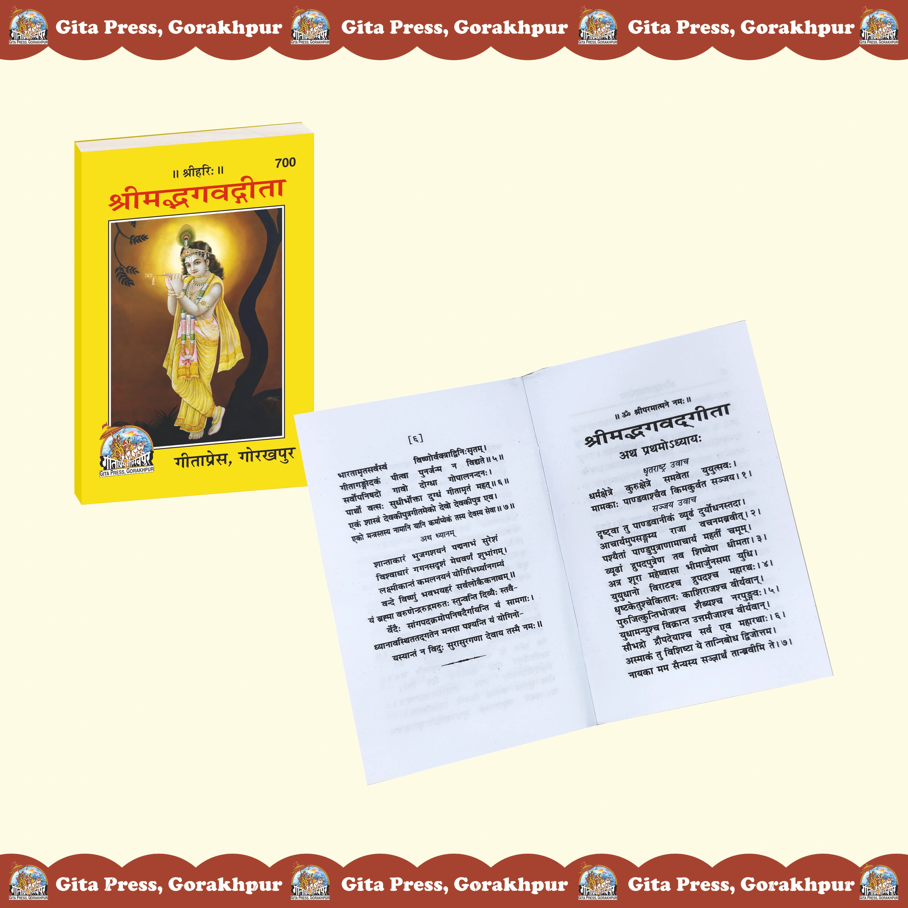 Shrimad Bhagavad Gita Mool Sanskrit Inside Page